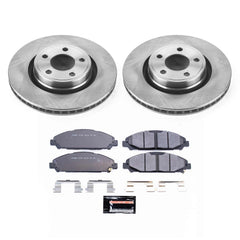Power Stop TDBK6809 Track Day Front Brake Kit for 2015-2020 Ford Mustang product image