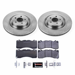 Power Stop TDBK6811 Track Day Front Brake Kit for 2015-2023 Ford Mustang product image