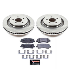 Power Stop TDBK6812 Track Day Rear Brake Kit for 2015-2023 Ford Mustang product image
