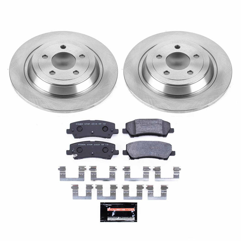 Power Stop TDBK6813 Track Day Rear Brake Kit for 2015-2023 Ford Mustang product image