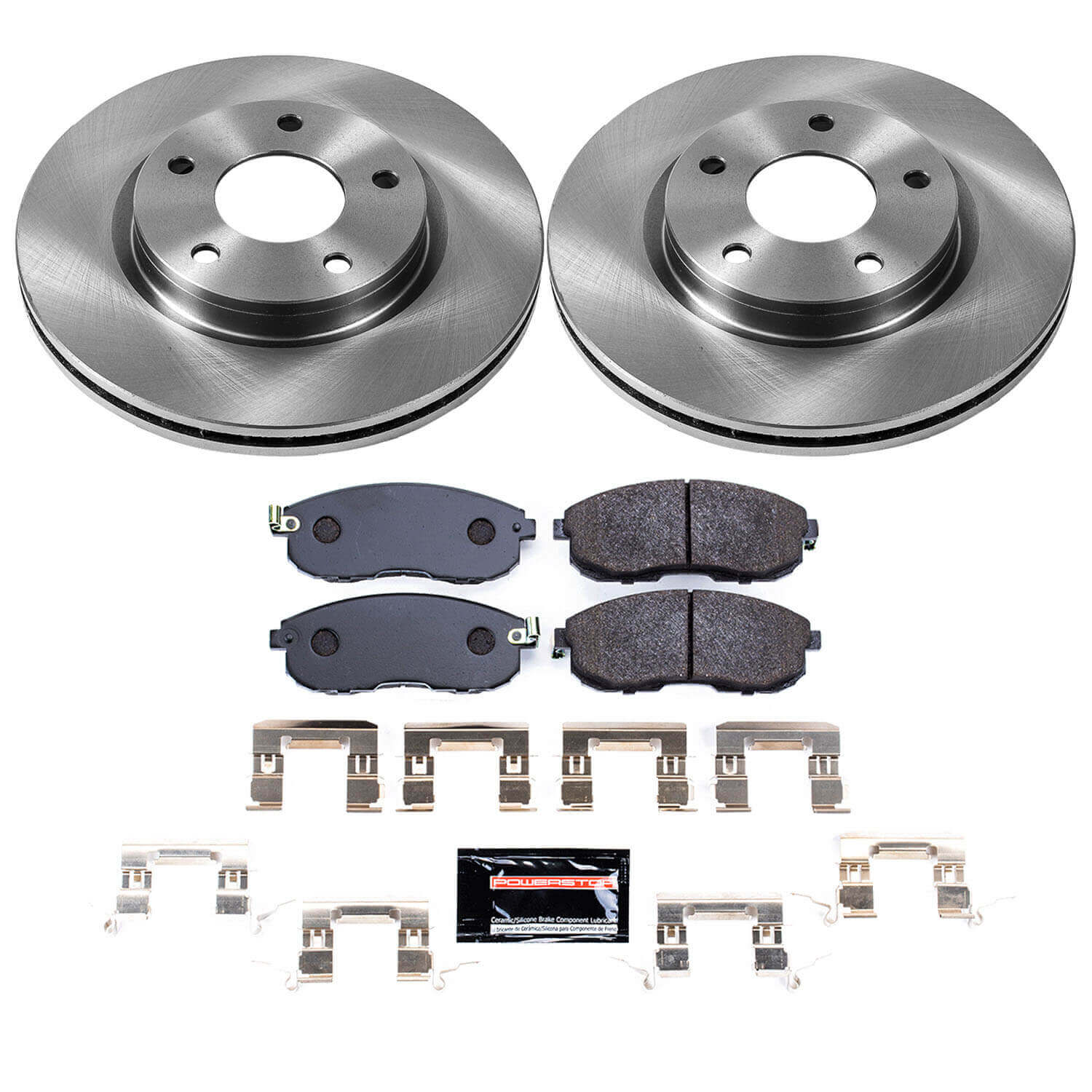 Power Stop TDBK6961 - Front Track Day Pad And Rotor Kit vehicle fitment brake part