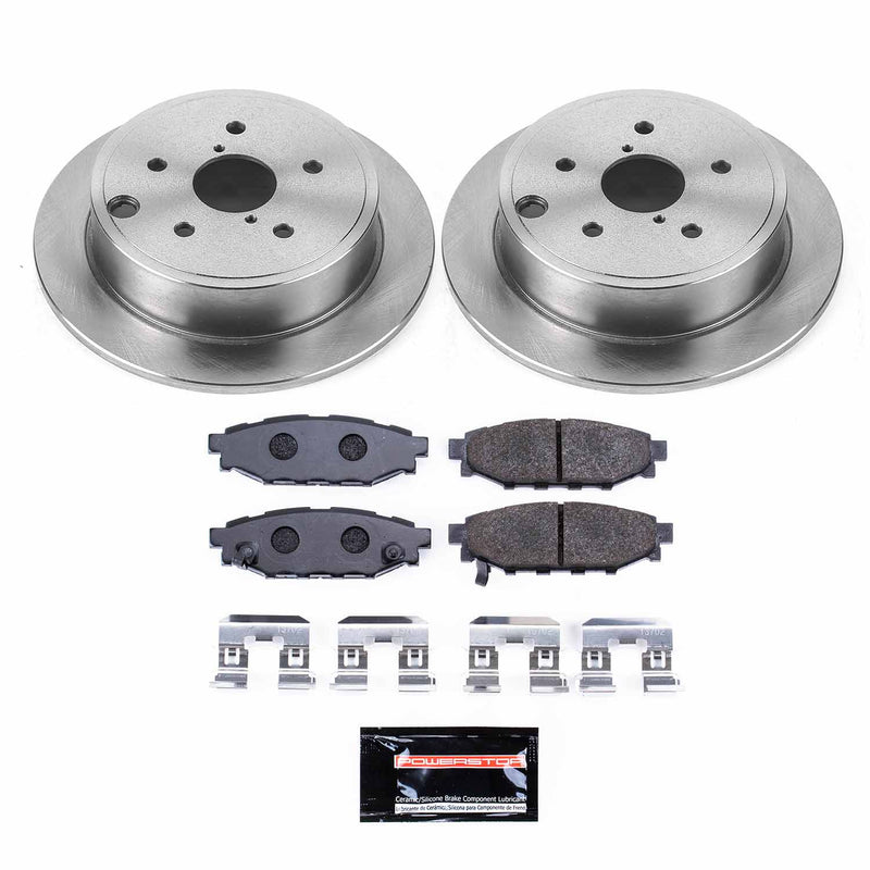 Power Stop TDBK6977 Track Day Rear Brake Kit for 2015-2021 Subaru Wrx product image