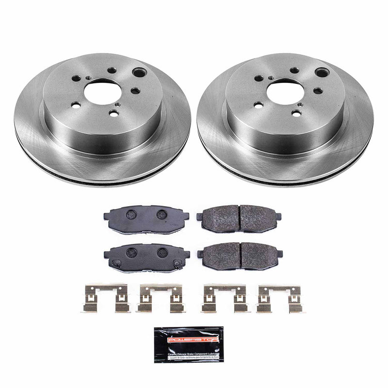 Power Stop TDBK6978 Track Day Rear Brake Kit for 2014-2018 Subaru Forester product image