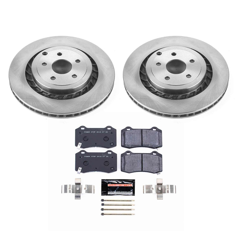 Power Stop TDBK6994 Track Day Rear Brake Kit for 2015-2017 Chevrolet SS product image