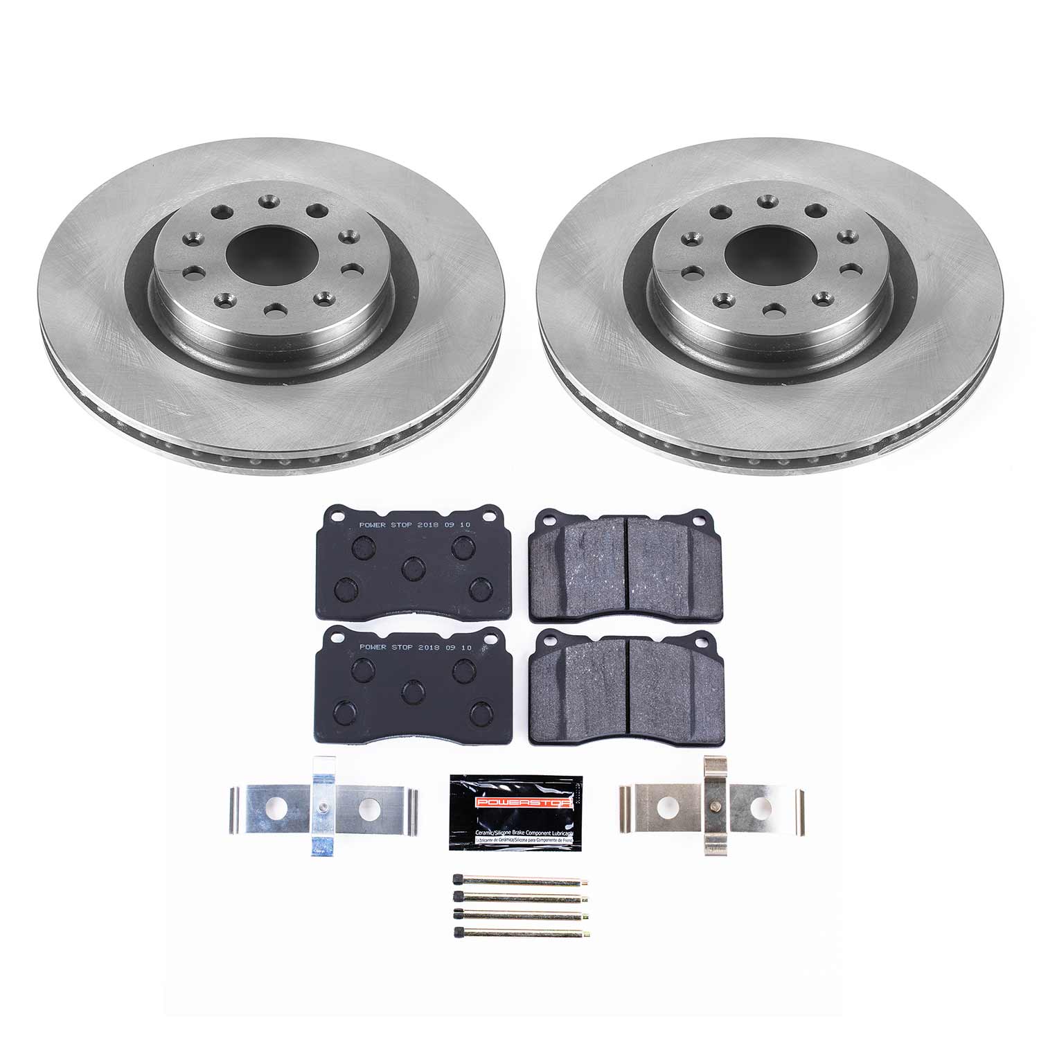 Power Stop TDBK6998 Track Day Front Brake Kit for 2014-2023 Cadillac Cts product image