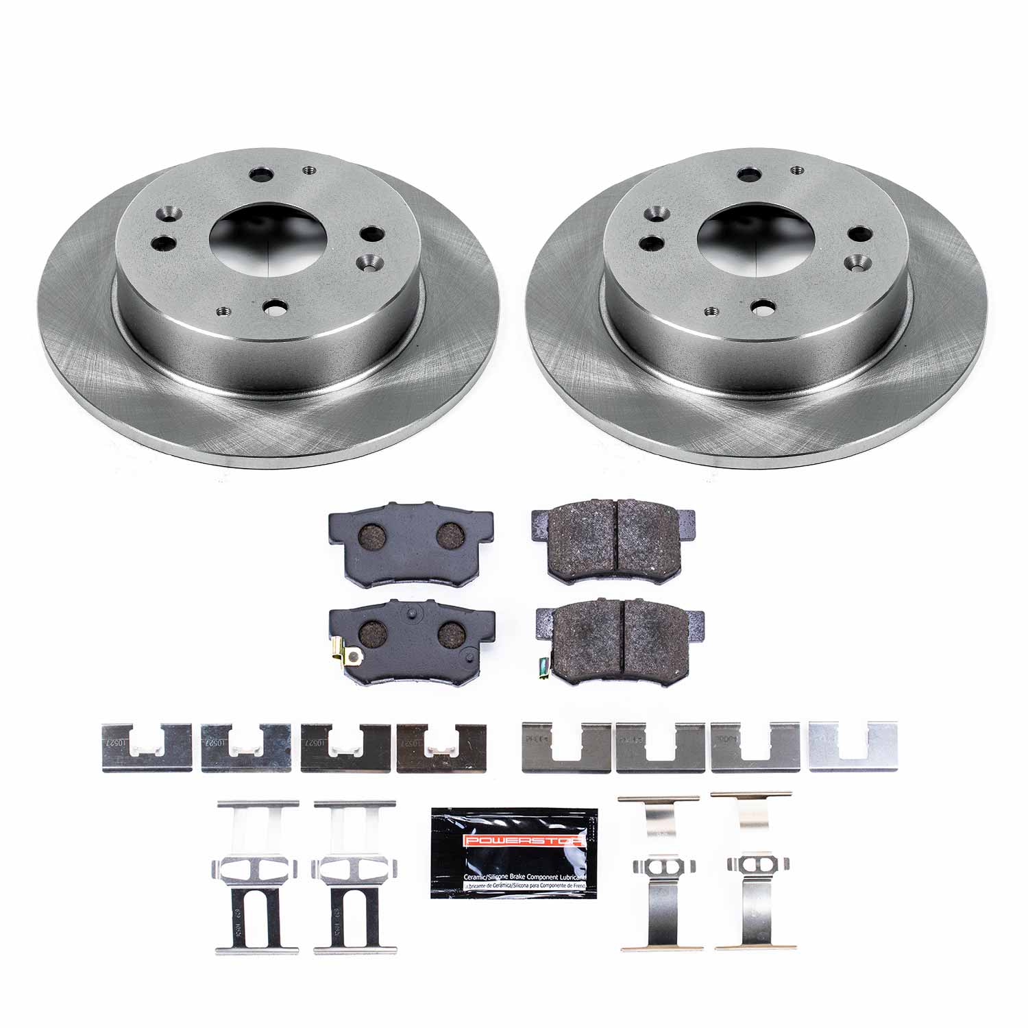 Power Stop TDBK701 Track Day Rear Brake Kit for 1991-1997 Acura Cl product image