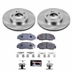 Power Stop TDBK704 Track Day Front Brake Kit for 1991-2001 Acura Integra product image