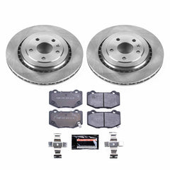 Power Stop TDBK7045 Track Day Rear Brake Kit for 2016-2023 Cadillac Ats product image