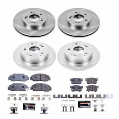 Power Stop TDBK707 Track Day Front And Rear Brake Kit for 1997-2001 Acura Integra product image
