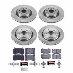 Power Stop TDBK7226 Track Day Front And Rear Brake Kit for 2016-2023 Chevrolet Camaro product image