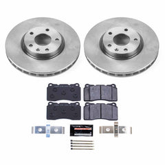 Power Stop TDBK7290 Track Day Front Brake Kit for 2017-2019 Chevrolet Corvette product image
