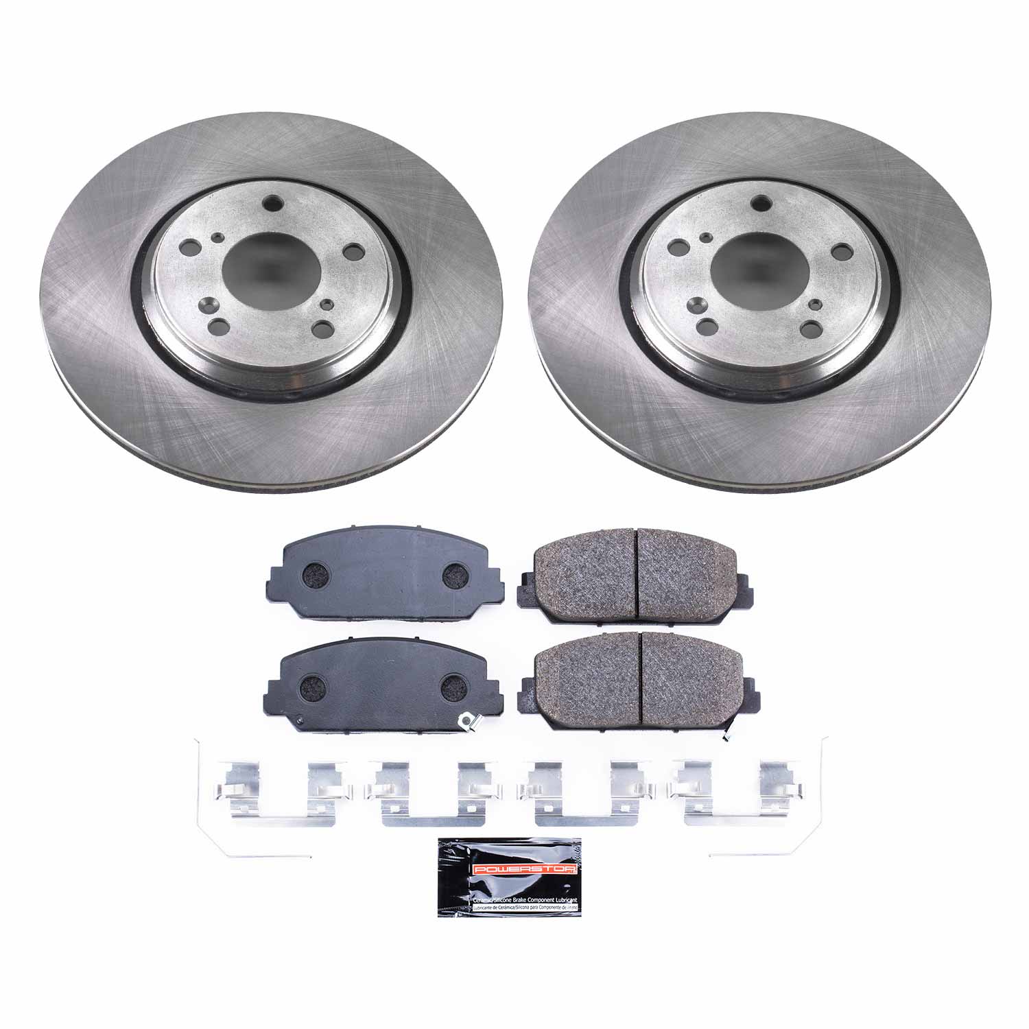 Power Stop TDBK7347 Track Day Front Brake Kit for 2017-2022 Acura ILX product image