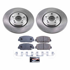 Power Stop TDBK7347 Track Day Front Brake Kit for 2017-2022 Acura ILX product image