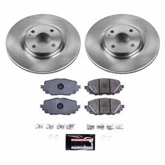 Power Stop TDBK7358 Track Day Front Brake Kit for 2016-2024 Fiat 124 Spider product image