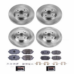 Power Stop TDBK7359 Track Day Front And Rear Brake Kit for 2016-2024 Fiat 124 Spider product image