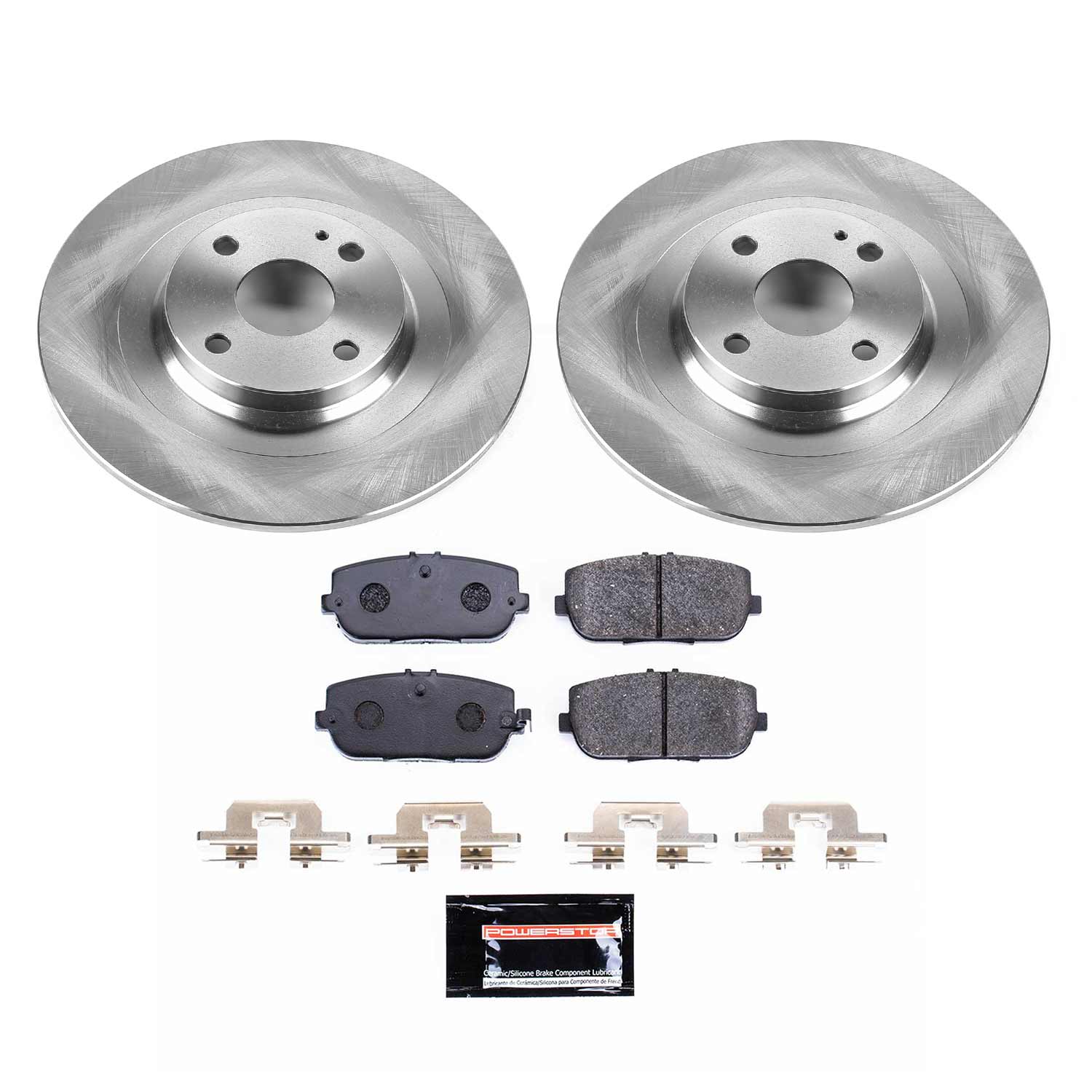 Power Stop TDBK7362 Track Day Rear Brake Kit for 2016-2024 Fiat 124 Spider product image