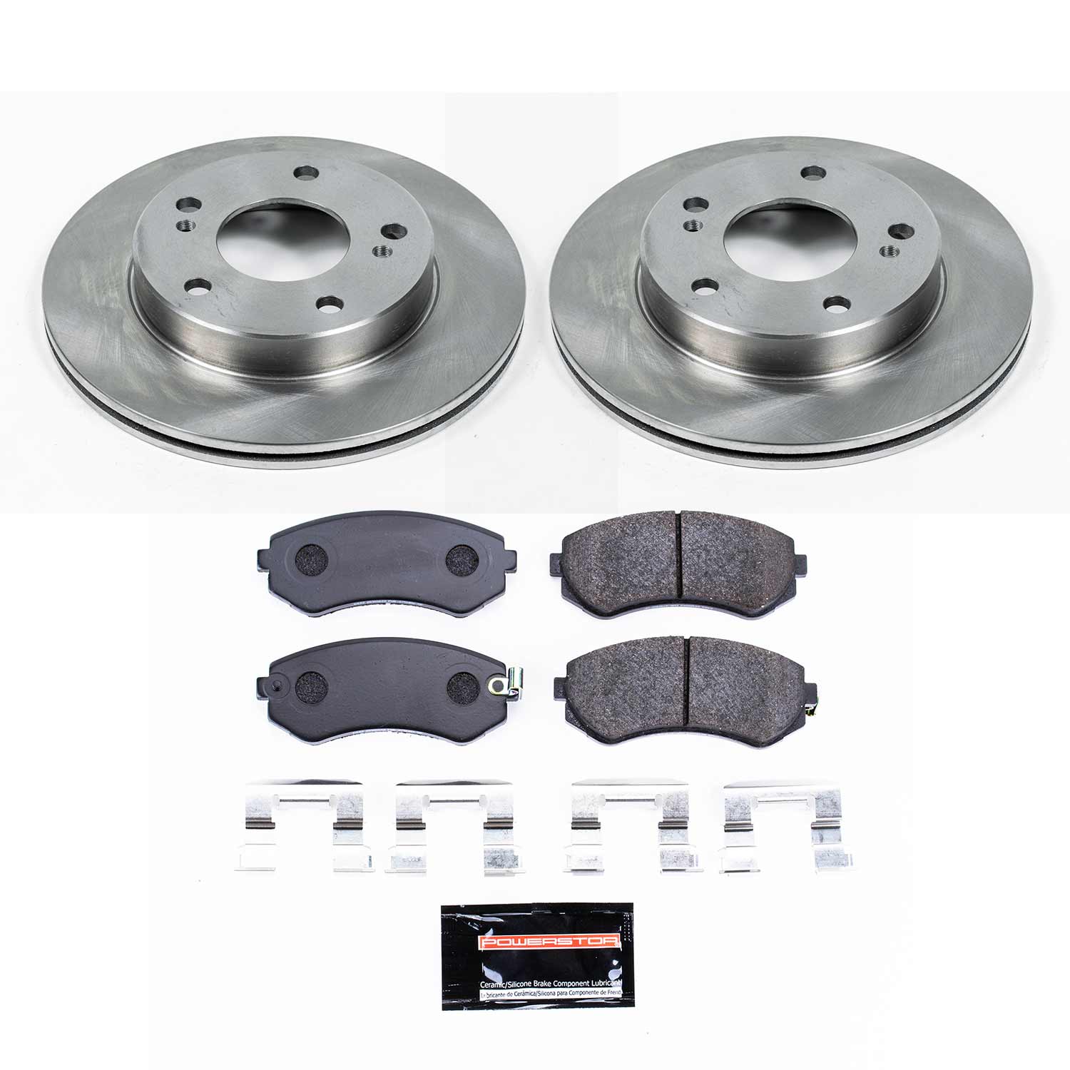 Power Stop TDBK754 Track Day Front Brake Kit for 1994-1996 Nissan 240SX product image