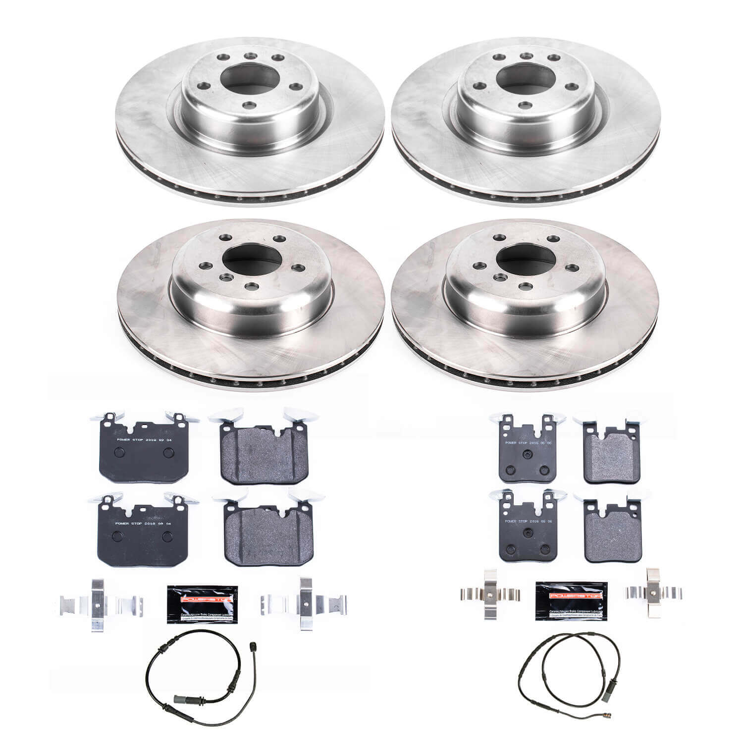 Power Stop TDBK7547 Track Day Front And Rear Brake Kit for 2013-2020 BMW 320I Xdrive product image