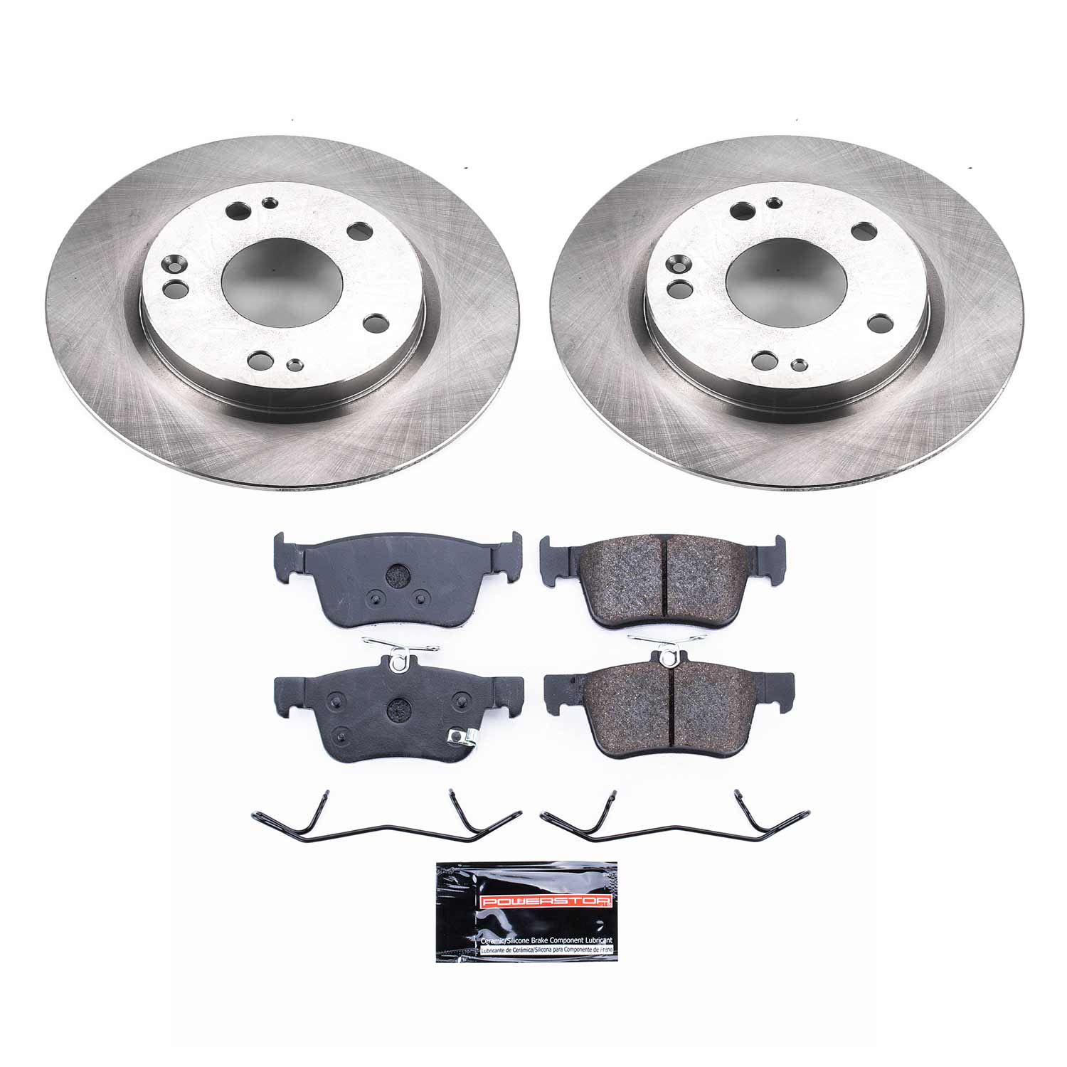Power Stop TDBK7725 Track Day Rear Brake Kit for 2016 Honda Civic product image