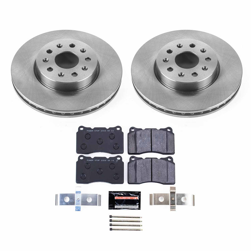 Power Stop TDBK7882 Track Day Front Brake Kit for 2016-2019 Cadillac CT6 product image