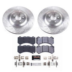 Power Stop TDBK8169 Track Day Front Pad And Rotor Kit for 2015-2016 Dodge Challenger SRT 392, SRT Hellcat product image