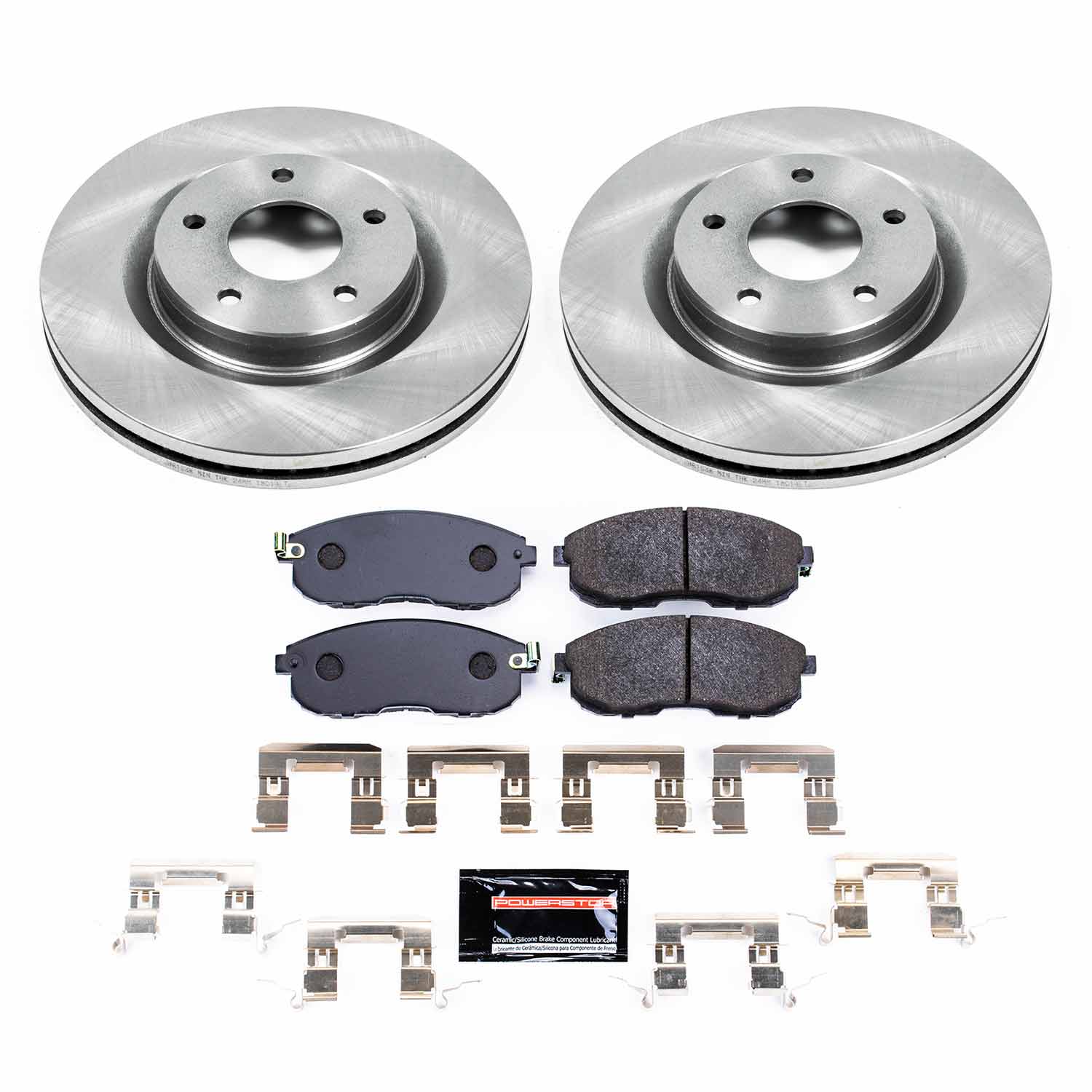 Power Stop TDBK8327 Track Day Front Pad And Rotor Kit for 2011-2013 Nissan Juke product image