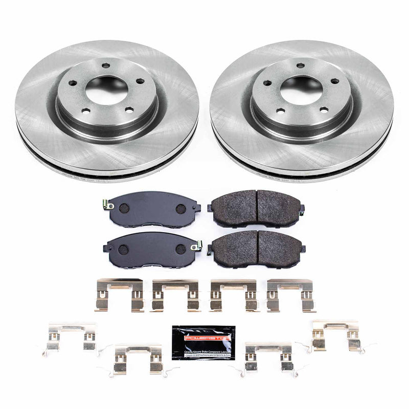 Power Stop TDBK8327 Track Day Front Pad And Rotor Kit for 2011-2013 Nissan Juke product image