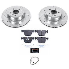 Power Stop TDBK8426 - Rear Track Day Pad And Rotor Kit vehicle fitment brake part