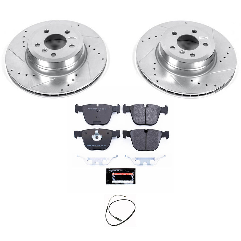 Power Stop TDBK8426 - Rear Track Day Pad And Rotor Kit vehicle fitment brake part