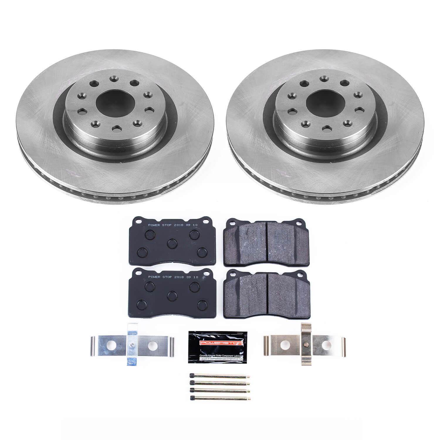 Power Stop TDBK8836 Front Track Day Pad And Rotor Kit for 2021-2024 Chevrolet Camaro LT1 product image