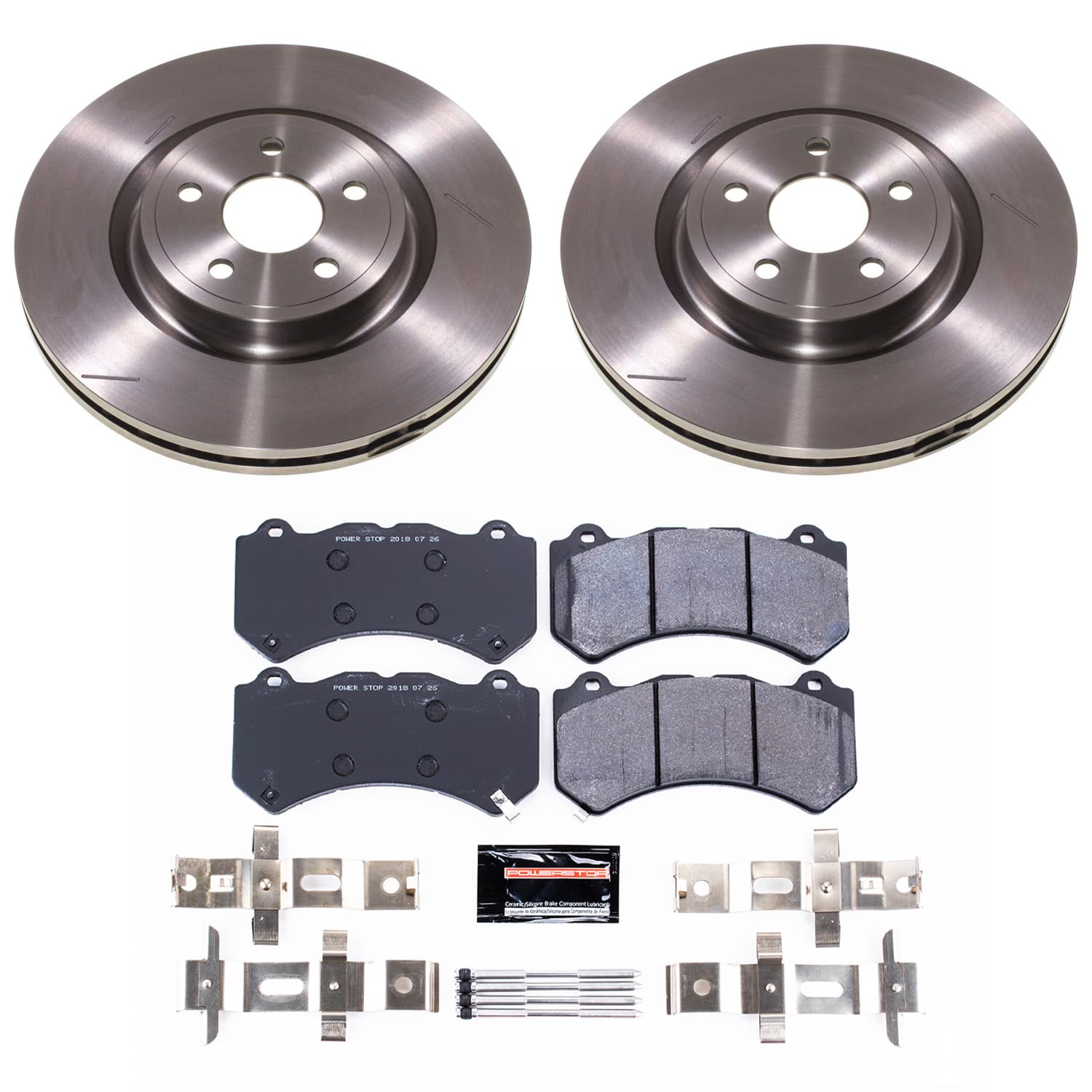 Power Stop TDBK8838 - Front Track Day Pad And Rotor Kit vehicle fitment brake part