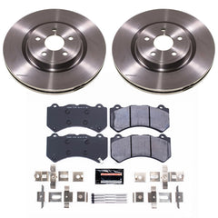 Power Stop TDBK8838 - Front Track Day Pad And Rotor Kit vehicle fitment brake part
