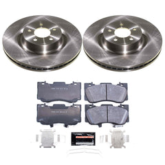 Power Stop TDBK9029 Front Track Day Pad And Rotor Kit for 2021-2023 Ford Mustang Ecoboost, Ecoboost Premium, GT, GT Premium, Mach 1 product image