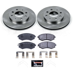 Power Stop TDSK1087 Track Day Spec Front Brake Kit for 1998-2001 Hyundai Elantra product image