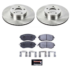 Power Stop TDSK1124 Track Day Spec Front Brake Kit for 2005 Saab 9-2X Linear product image