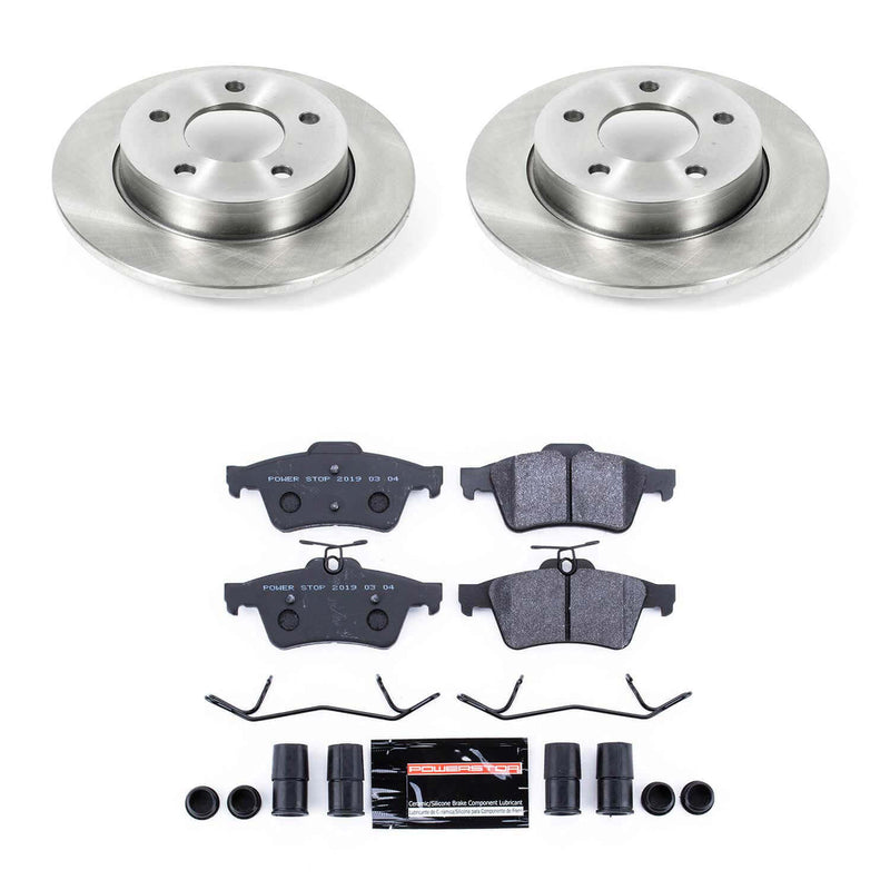 Power Stop TDSK123 Track Day Spec Rear Brake Kit for 2006 Mazda 3 product image