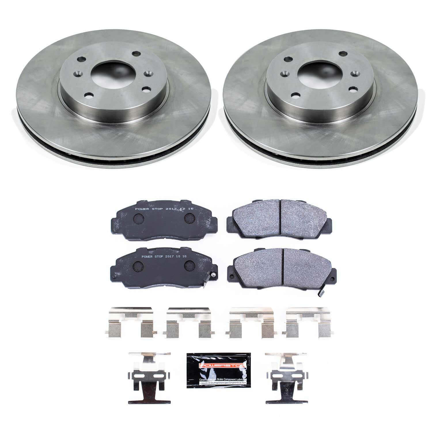 Power Stop TDSK1237 Track Day Spec Front Brake Kit for 1998-1999 Acura CL product image