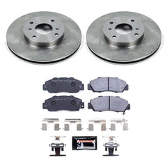 Power Stop TDSK1237 Track Day Spec Front Brake Kit for 1998-1999 Acura CL product image