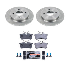 Power Stop TDSK1363 Track Day Spec Rear Brake Kit for 2014-2019 Ford Fiesta Rear Disc product image