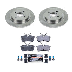 Power Stop TDSK1376 Track Day Spec Rear Brake Kit for 2002 Ford Focus Svt product image