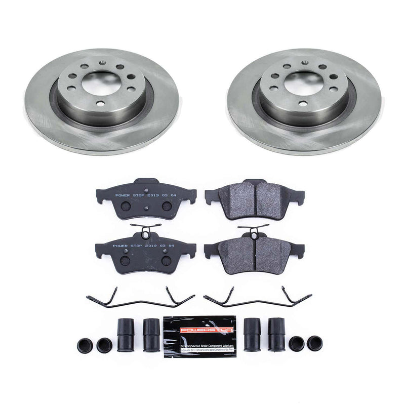 Power Stop TDSK1436 Track Day Spec Rear Brake Kit for 2006-2009 Pontiac Solstice product image