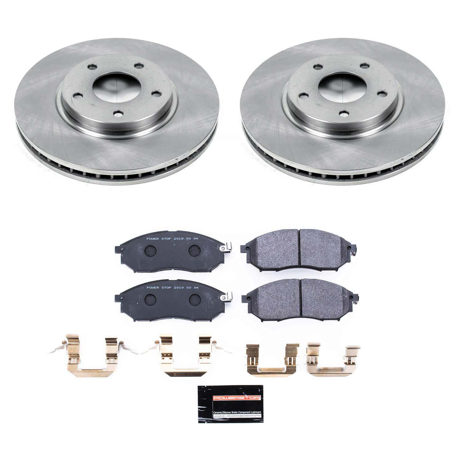 Power Stop TDSK152 Track Day Spec Front Brake Kit for 2003-2004 Infiniti M45 product image