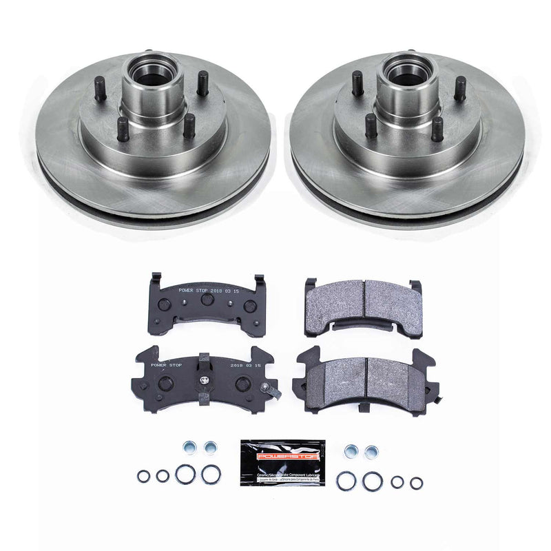 Power Stop TDSK1985 Track Day Spec Front Brake Kit for 1995-1996 Chevrolet Blazer Rear Wheel Drive product image