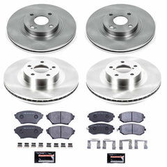 Power Stop TDSK2373 Track Day Spec Front Brake Kit for 2002-2008 Saab 9-2X product image