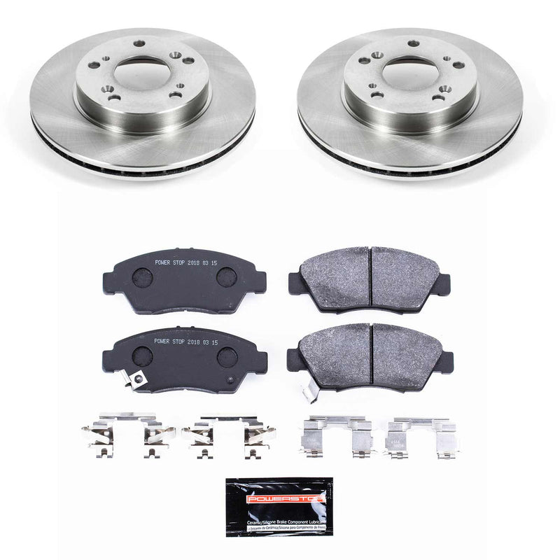 Power Stop TDSK2386 Track Day Spec Front Brake Kit for 2002-2006 Acura Rsx product image