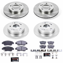 Power Stop TDSK2387 Track Day Spec Front And Rear Brake Kit for 2002-2006 Acura Rsx product image
