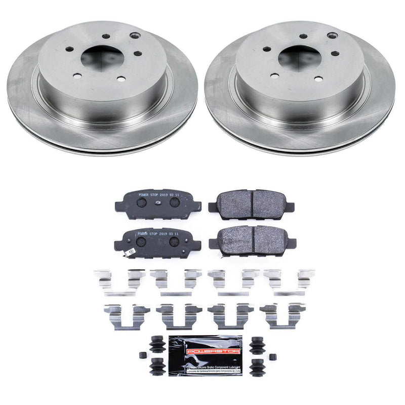 Power Stop TDSK2427 Track Day Spec Rear Brake Kit for 2003-2008 Infiniti FX35 product image