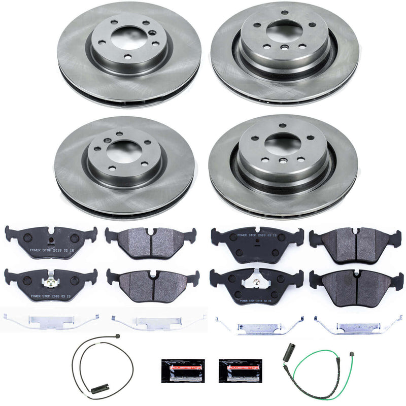 Power Stop TDSK2841 Track Day Spec Front And Rear Brake Kit for 1998-2002 BMW Z3 product image