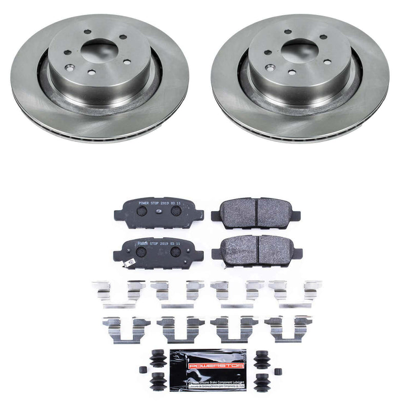 Power Stop TDSK2986 Track Day Spec Rear Brake Kit for 2007 Infiniti G35 Sport Sedan (4 Door) product image