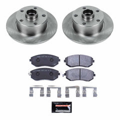 Power Stop TDSK3064 Track Day Spec Rear Brake Kit for 1997-2001 Audi A4 product image